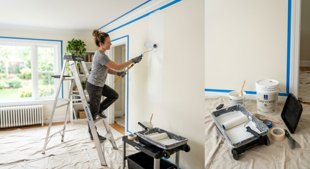 DIY malerarbejde - sådan maler du væggene selv
