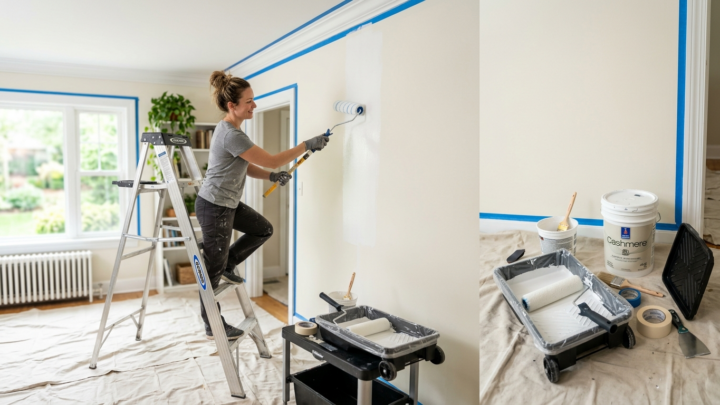 DIY malerarbejde - sådan maler du væggene selv